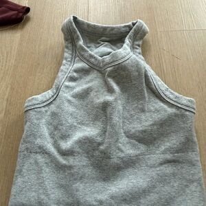 Alo Gray sports bra Top